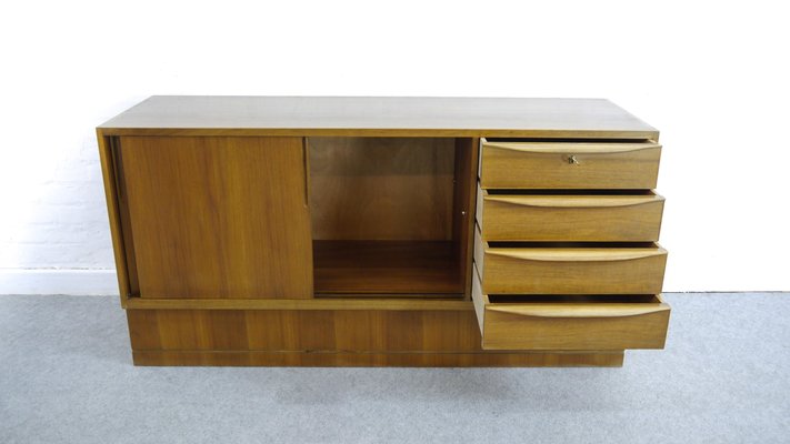 Bauhaus Sideboard by Franz Ehrlich for VEB Deutsche Werkstätten Hellerau, 1950s-EE-556967