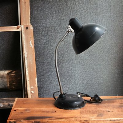 Bauhaus Steel Table Lamp from Sacor, 1940s-SCS-1004527