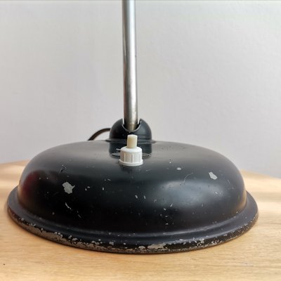 Bauhaus Steel Table Lamp from Sacor, 1940s-SCS-1004527