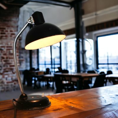 Bauhaus Steel Table Lamp from Sacor, 1940s-SCS-1004527