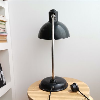 Bauhaus Steel Table Lamp from Sacor, 1940s-SCS-1004527