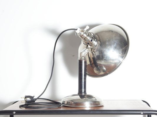 Bauhaus Style Chrome Table Lamp from Original Georgsun, 1930s-IND-1789371