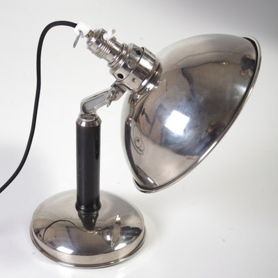 Bauhaus Style Chrome Table Lamp from Original Georgsun, 1930s-IND-1789371