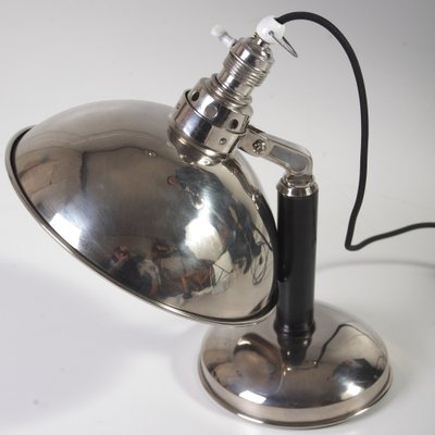 Bauhaus Style Chrome Table Lamp from Original Georgsun, 1930s-IND-1789371