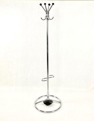 Bauhaus Style Chromed Coat Rack from Kovona, 1950s-ZCY-1375824