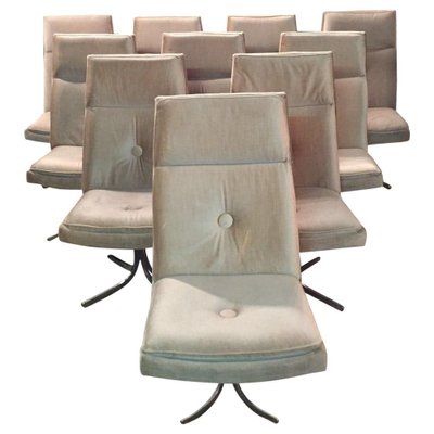 Bauhaus Style Dining Chairs, Germany, 1970s, Set of 10-FLW-1401834