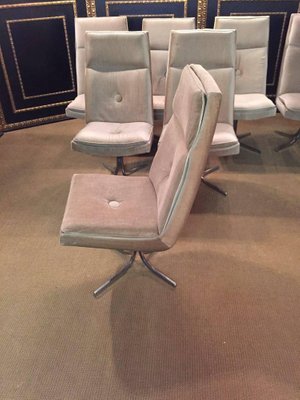 Bauhaus Style Dining Chairs, Germany, 1970s, Set of 10-FLW-1401834