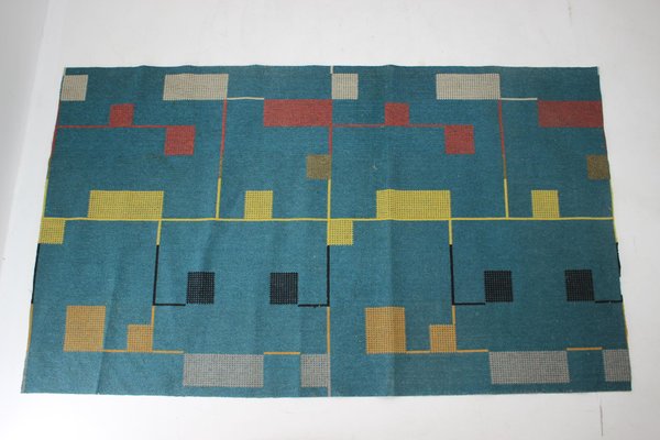 Bauhaus Style Geometric Rug, 1940s-TZ-1149648