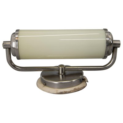 Bauhaus Style Nickel-Plated Wall Lamp, 1930s-TZ-1162547