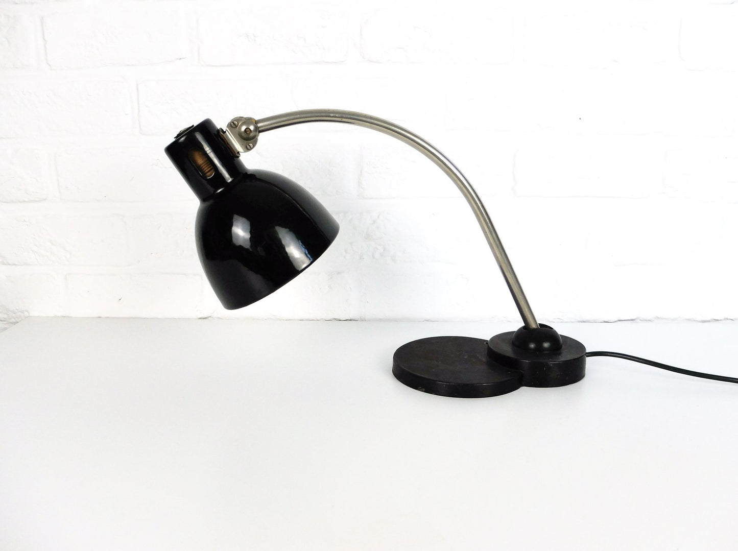 Bauhaus Style Zirax Desk Lamp by Dr. Ing. Schneider & Co, 1920s or 1930s