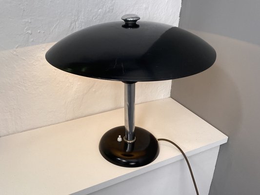 Bauhaus Table Lamp by Max Schumacher for Metallwerk Werner Schröder, Germany, 1930s-YZD-1066851