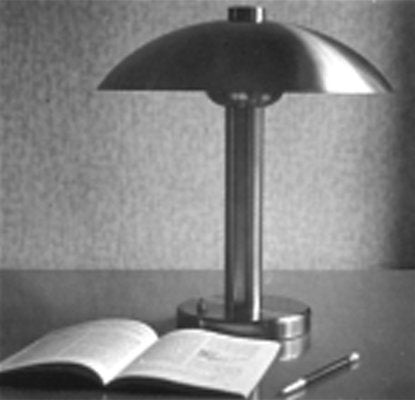 Bauhaus Table Lamp by Miloslav Prokop for Vorel Praha Company, 1930s-BAR-1111777