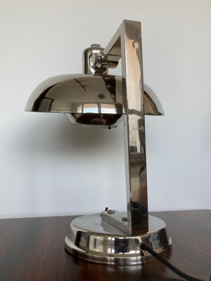 Bauhaus Table Lamp in Chrome, 1930s-TZ-1181288