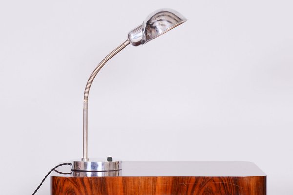 Bauhaus Table Lamp in Chrome, Czech, 1930s-WHY-1733821