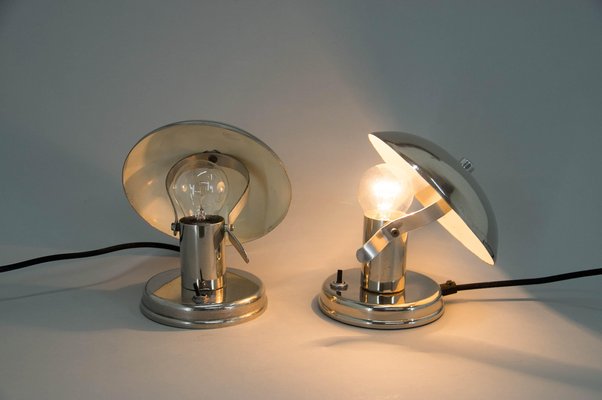 Bauhaus Table Lamps, 1930s, Set of 2-TZ-1362422