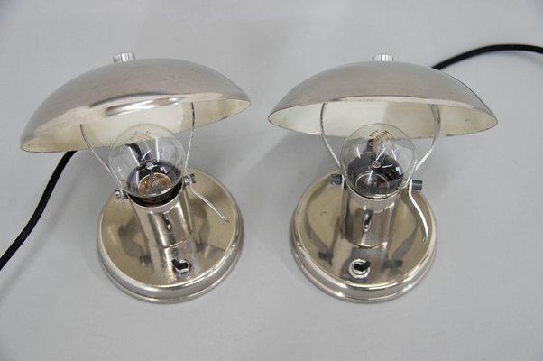 Bauhaus Table Lamps, 1930s, Set of 2-TZ-1362422