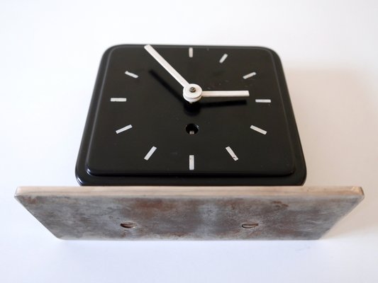 Bauhaus Table or Desk Clock by Marianne Brandt for Ruppelwerk Gotha Germany, 1932-WPT-1083222