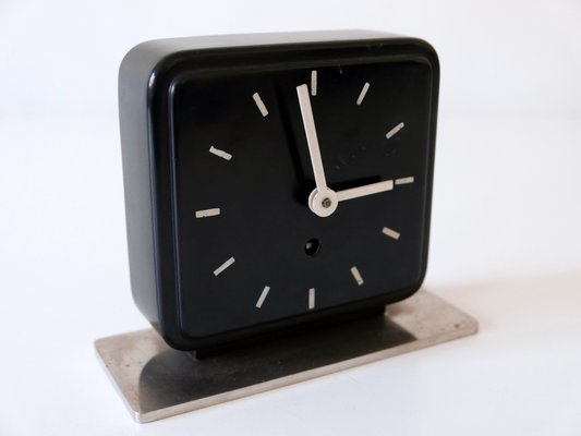 Bauhaus Table or Desk Clock by Marianne Brandt for Ruppelwerk Gotha Germany, 1932-WPT-1083222