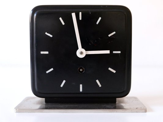 Bauhaus Table or Desk Clock by Marianne Brandt for Ruppelwerk Gotha Germany, 1932-WPT-1083222