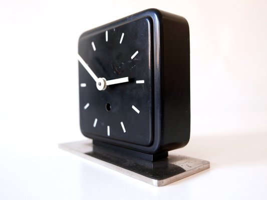 Bauhaus Table or Desk Clock by Marianne Brandt for Ruppelwerk Gotha Germany, 1932-WPT-1083222