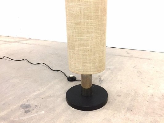 Bauhaus Teak Floor Lamp, 1950s-WSA-831310