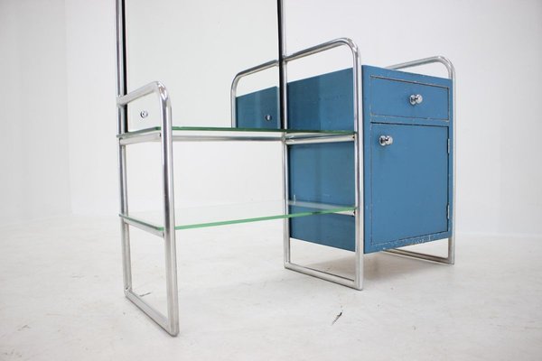 Bauhaus Tubular Chrome Dressing Table by Rudolf Vichr Prag, 1930s-TZ-891671