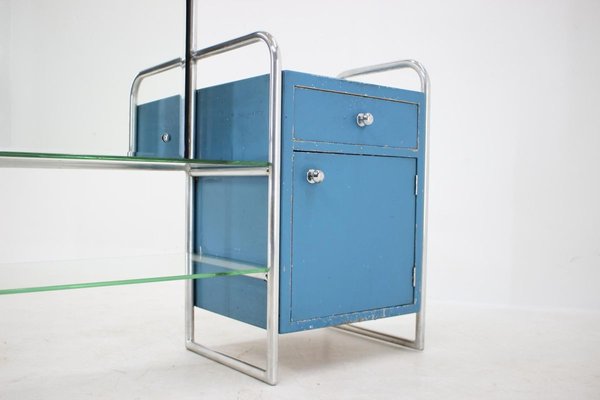 Bauhaus Tubular Chrome Dressing Table by Rudolf Vichr Prag, 1930s-TZ-891671