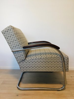 Bauhaus Tubular Steel Armchair from Mücke Melder, 1930s-YNX-676048