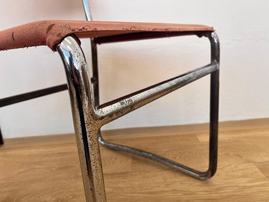 Bauhaus Tubular Steel Chrome Chair attributed to Hynek Gottwald, 1928-TZ-1802520