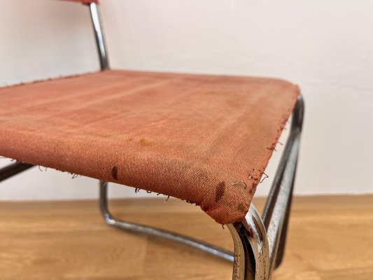 Bauhaus Tubular Steel Chrome Chair attributed to Hynek Gottwald, 1928-TZ-1802520