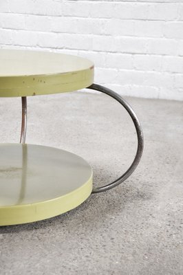 Bauhaus Tubular Steel Coffee Table, 1930s-WUY-1304155