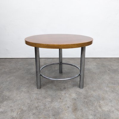 Bauhaus Tubular Steel Coffee Table TN58 by Arnošt Beck for Mücke Melder, 1930s-TLV-2016209