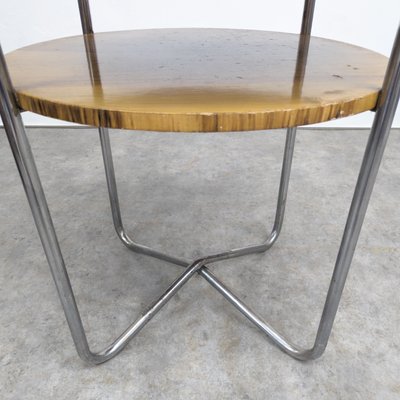 Bauhaus Tubular Steel Side Table by Hynek Gottwald, 1930s-TLV-2016391