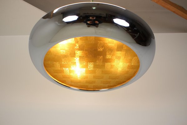 Bauhaus UFO Pendant by Josef Hurka for Napako, 1940s-TZ-1185419