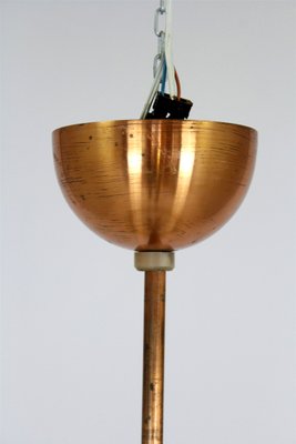 Bauhaus Ufo Pendant Lamp by Josef Hurka for Napako, 1930s-WVS-2034491