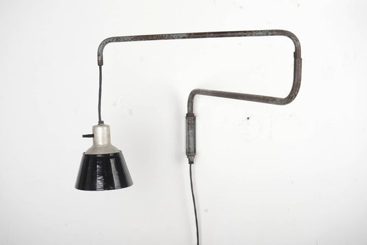 Bauhaus Wall Lamp by Heinrich Siegfried Bormann for Korting & Mathiesen, Kandem, 1930s