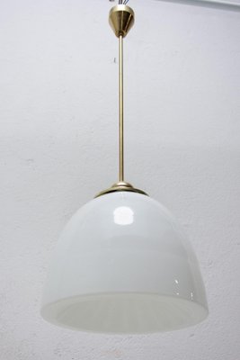 Bauhaus White Pendant Lamp, 1930s-HXT-1312324