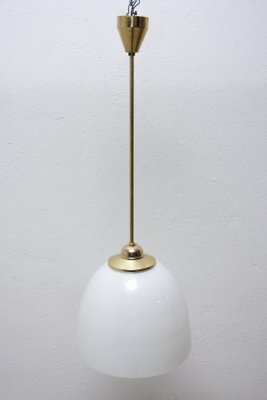 Bauhaus White Pendant Lamp, 1930s-HXT-1312324