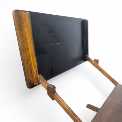 Bauhaus Wooden Kids Folding School Desk, 1920s-TLV-2034000