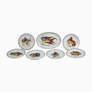 Bavaria Porcelain Dish Set, Germany, 1970, Set of 7-RAQ-1186768