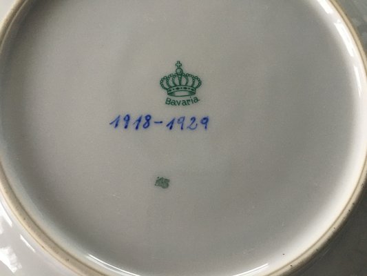 Bavarian Porcelain Platter, 1920s-WQQ-1135053