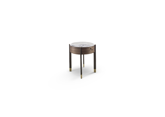 BAYUS TONDO 44 - NIGHT TABLE by Porada