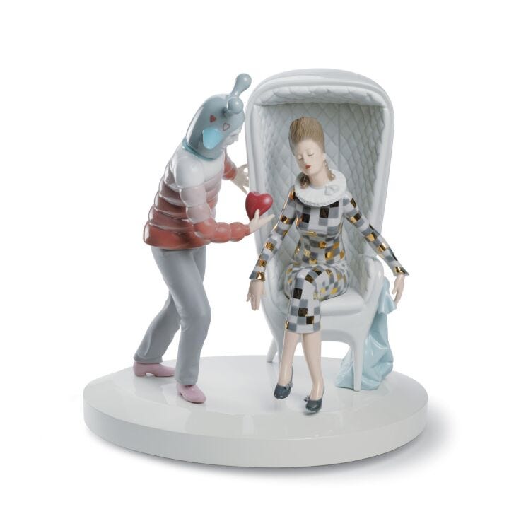 The Love Explosion Couple Figurine by Lladró