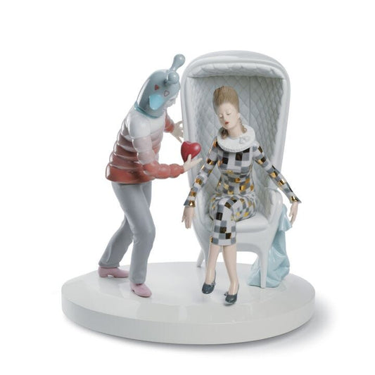 The Love Explosion Couple Figurine by Lladró