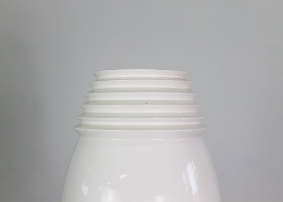 BBK Vase in White Enameled Ceramic by Sergio Asti, 1980s-IVC-2020340