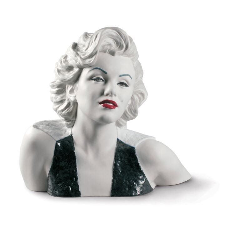 Marilyn Monroe Bust by Lladró