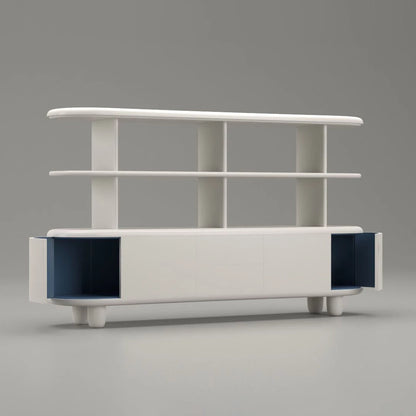 Freestanding Bookcase EXPLORER 234 XL by Bd Barcelona Design #White