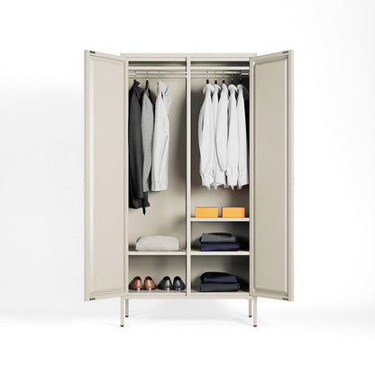 Department Keep Wardrobe 180 cm Pebble Grey