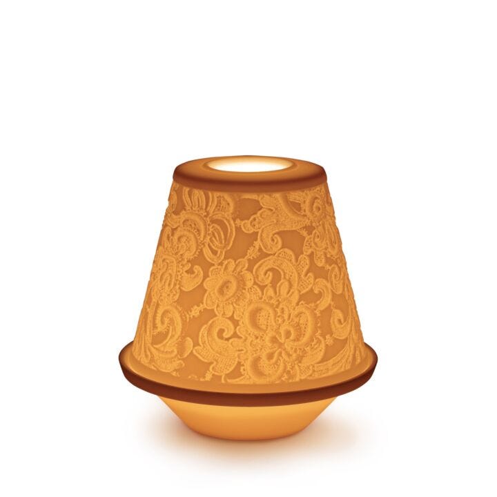 Lace Lithophane with Plate by Lladró