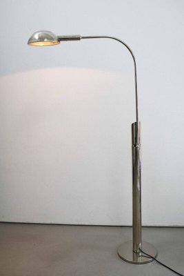 Bea Ds Nickel-Plated Floor Lamp by Florian Schulz, 1990s-FJP-1717678